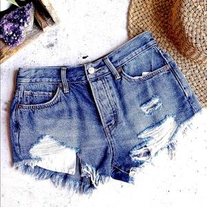 Free people cut off shorts Loving good